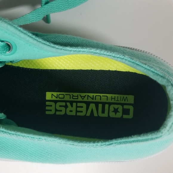 Aqua Converse with lunarlon - Picture 6 of 6